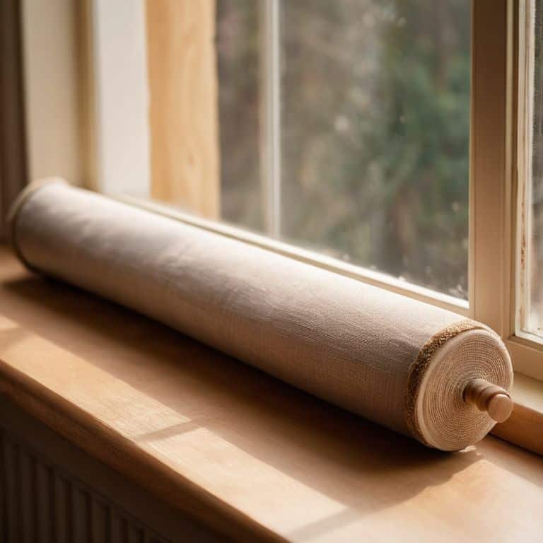 DIY draft stoppers for windows