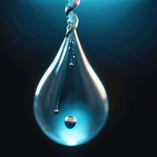 DNA data storage encoding in a droplet.