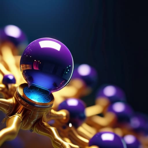 Acetylcholinesterase Inhibition Dynamics in a photograph.
