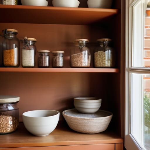 Organising a cupboard so it stays organised.